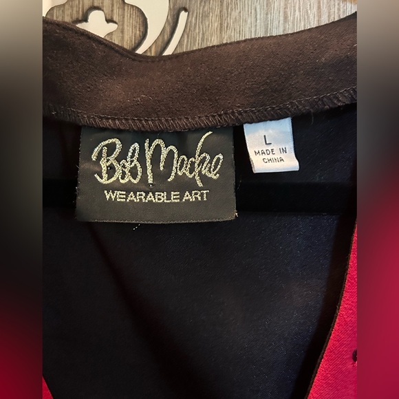 Bob Mackie wearable art vest - Picture 9 of 15